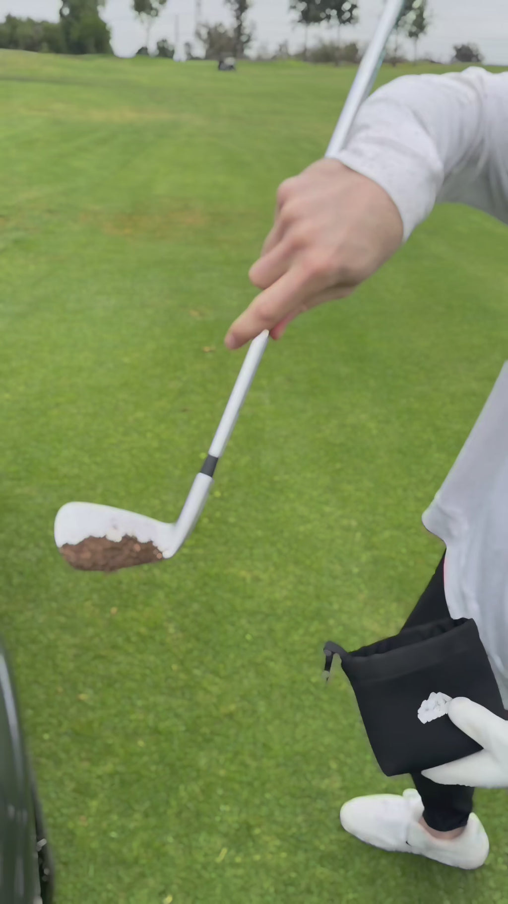 Premium Golf Club Cleaning Waterproof Pouch & Brush Set